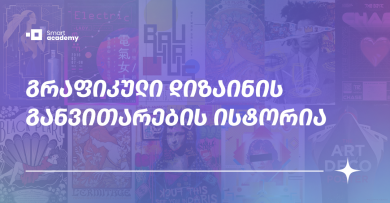 გრაფიკული დიზაინის მოკლე ისტორია