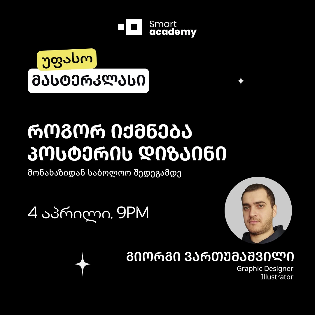 როგორ იქმნება პოსტერის დიზაინი