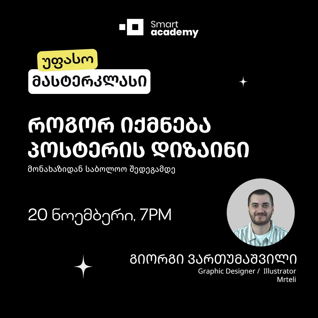 როგორ იქმნება პოსტერის დიზაინი